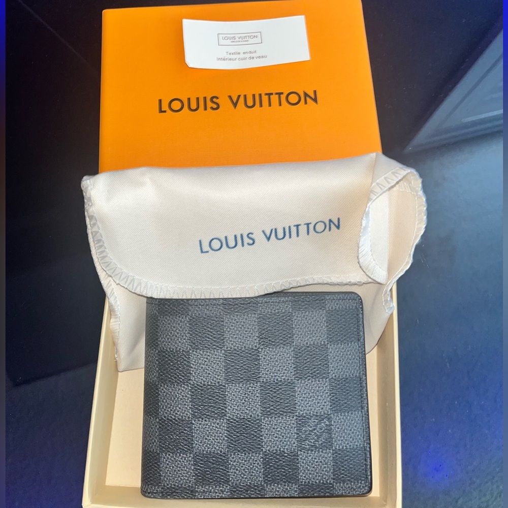 Black Louis Vuitton wallet